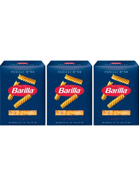 Barilla Макаронные изделия Фузилли 450 гр, 3 упаковки