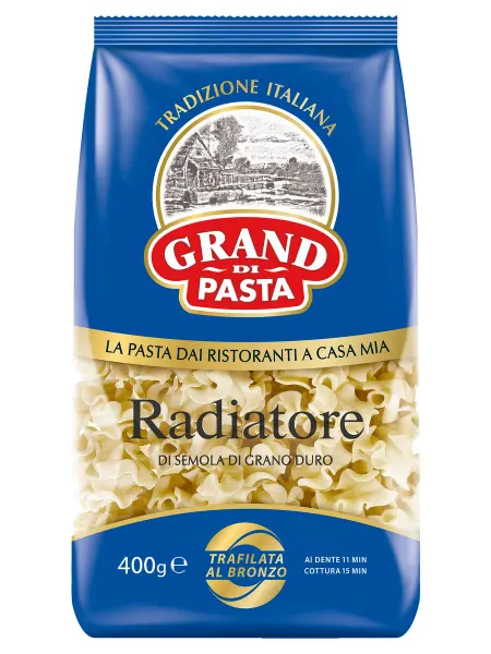 Grand di Pasta Макаронные изделия Radiatore гребешки, 400 г