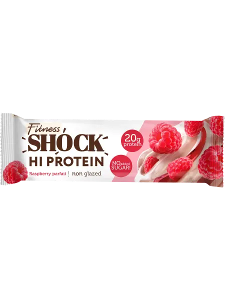 Батончик FITNESSHOCK Малиновый десерт неглаз (Россия) 60г