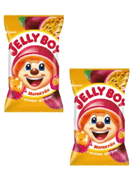 Orion Мармелад жевательный Jelly Boy Маракуйя, 66 г, 3 шт