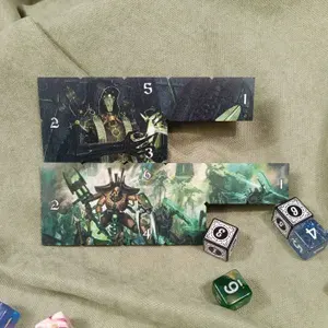 Линейки дюймовые "Некроны" линейка для варгеймов warhammer 40000, kill team, warcry
