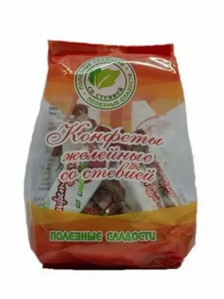 Покровск Конфеты со стевией Желейные со вкусом Вишни, 200 г