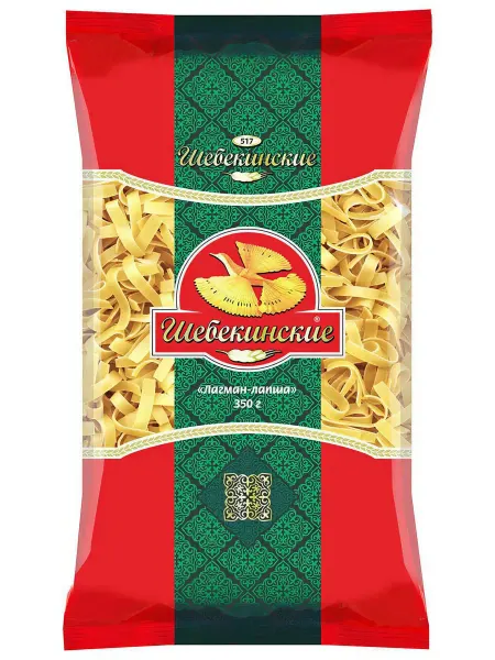 Макаронные изделия «Шебекинские» Лагман-лапша, 350 г
