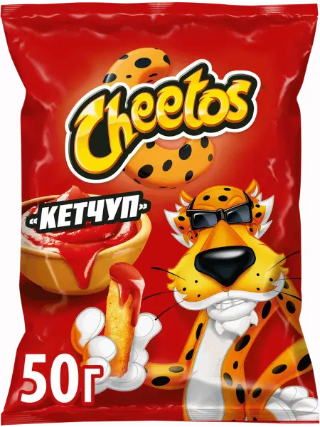 Снеки кукурузные CHEETOS ЧИТОС Кетчуп, 50г