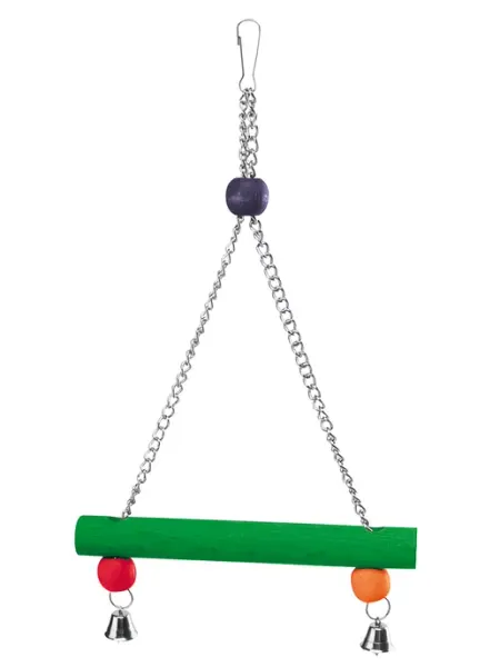 Ferplast Качели для птиц с колокольчиком 20*37см