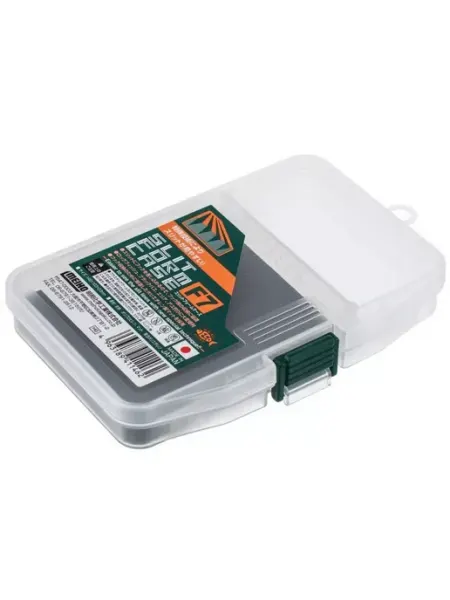 Meiho Коробка рыболовная Slit Form Case F-7 Clear 146x103x23мм