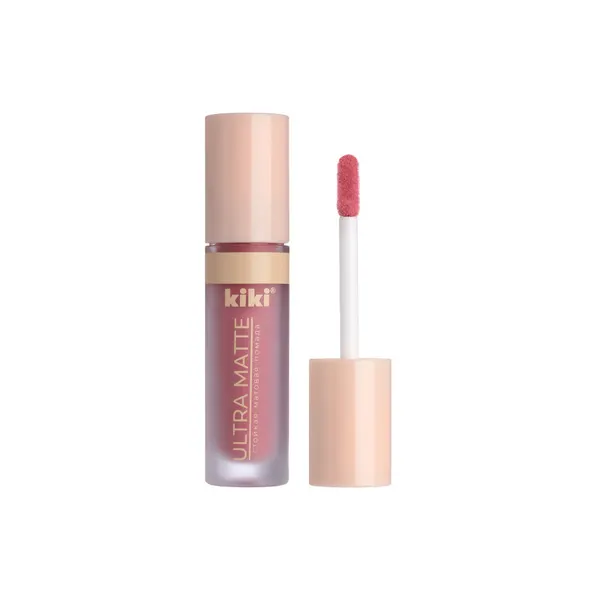 Губная помада Kiki "Ultra Matte", жидкая матовая, тон 302 карамельно-розовый