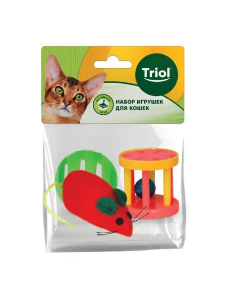 Triol Набор игрушек для кошек Активная игра 9