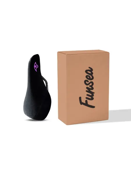 Funsea Седло черное с Purple Eye для детского велосипеда