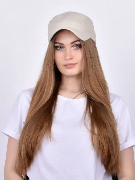 Бубликова Елена Бейсболка летняя из льна