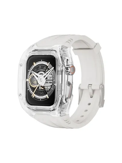 Чехол Richard Mille для Apple Watch 4–9/SE 2022/2023, силиконовый