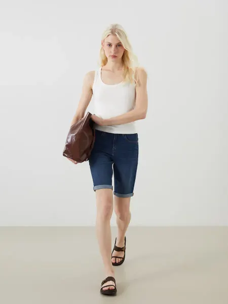 LC Waikiki Женский Шорты джинсовые
