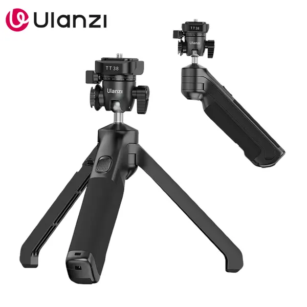 Штатив Ulanzi "TT38 One-Click Opening", шаровая головка, максимальная высота 20 см, черный