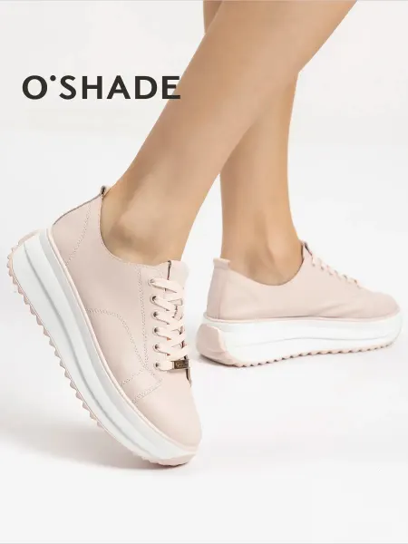 O`SHADE Кроссовки женские розовые