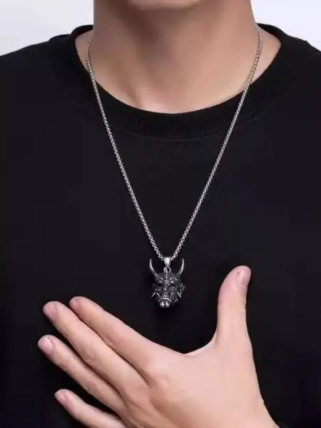 WIKUSIK Цепочка на шею готические украшения