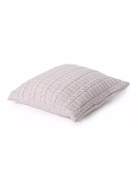 Pastel_lux Подушка декоративная 40х40 диванная бежевая чехол