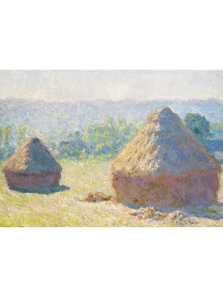 ПРОСПЕКТ Постер. Клод Моне. Стога. Конец лета