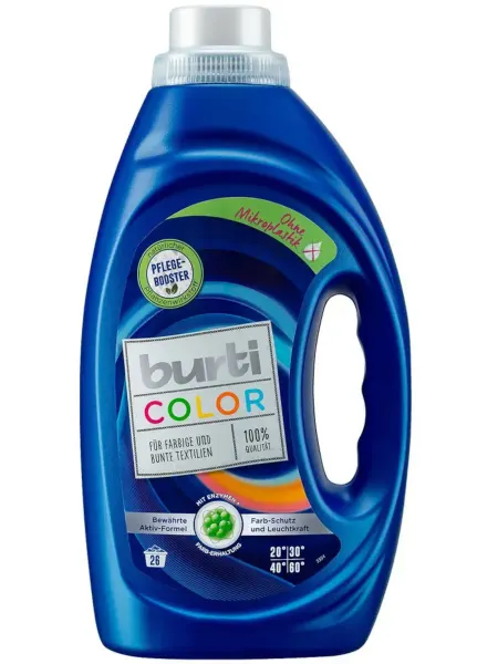 Burti Гель для стирки цветных тканей COLOR Liquid, 1,45л