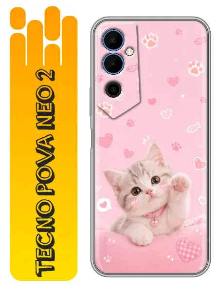 360skin Чехол на Tecno Pova Neo 2 Котенок для девочки