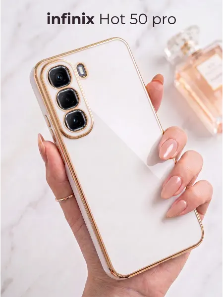 URBAZZA Глянцевый чехол на infinix Hot 50 Pro