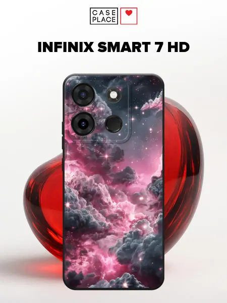 Infinix Матовый чехол на Smart 7 HD космос
