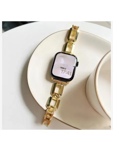 MyPads Ультра металлический ремешок для Apple Watch Series 9 8 7