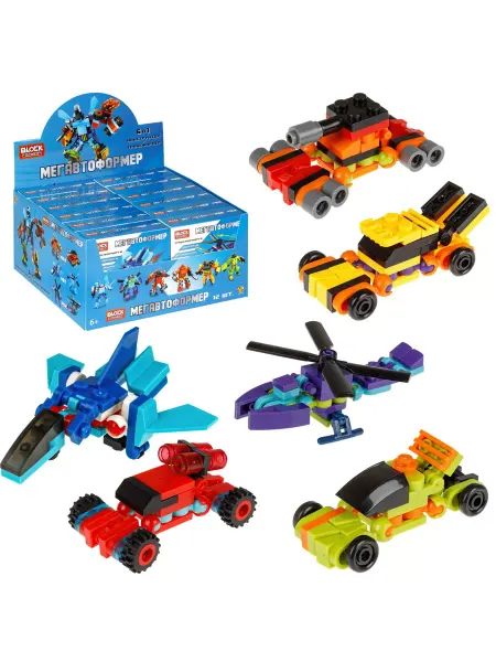 1TOY Конструктор детский военная техника игрушка-сюрприз