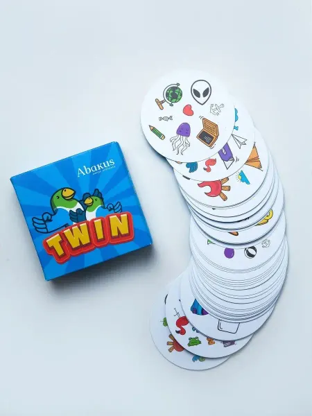 Abakus Twin игра настольная Доббль Дубль карточная игра