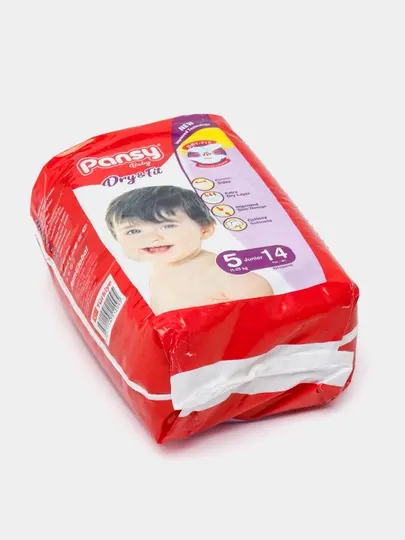 PANSY КП ЭКО ПОДГУЗНИКИ NO5 JUNIOR 14 шт.