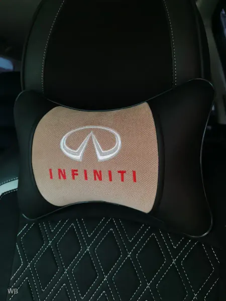 Grandis Автомобильная подушка под шею с вышивкой INFINITI (Инфинити)
