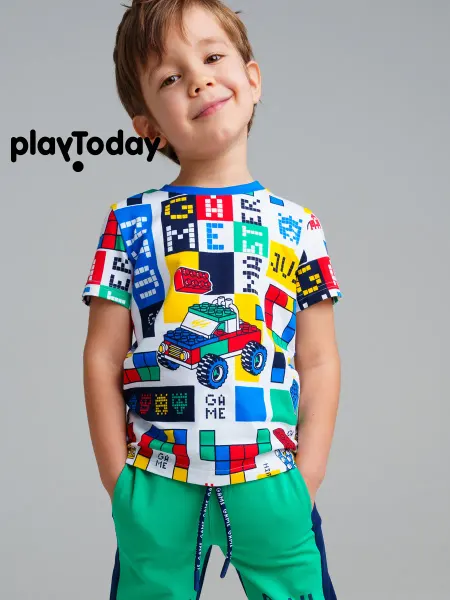 PlayToday Футболка детская в садик
