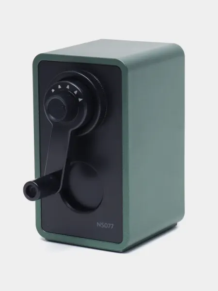 Точилка настольная для карандашей Deli NS077-GREEN, 6.9-8 мм