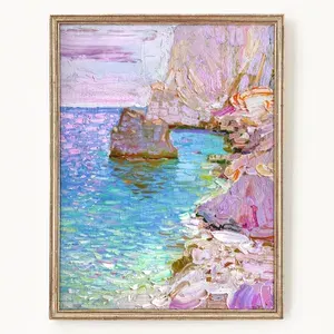 Постер "Лазурные воды - Серджиу Чокина", 40х50 см (без рамки)