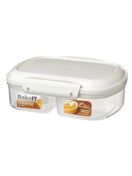 SISTEMA Контейнер двойной Bake-It 630мл 1210