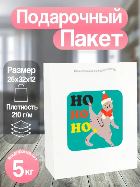 Allure Gift Пакет новогодний подарочный