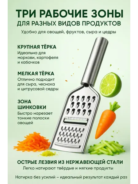 Бине Терка кухонная ручная универсальная