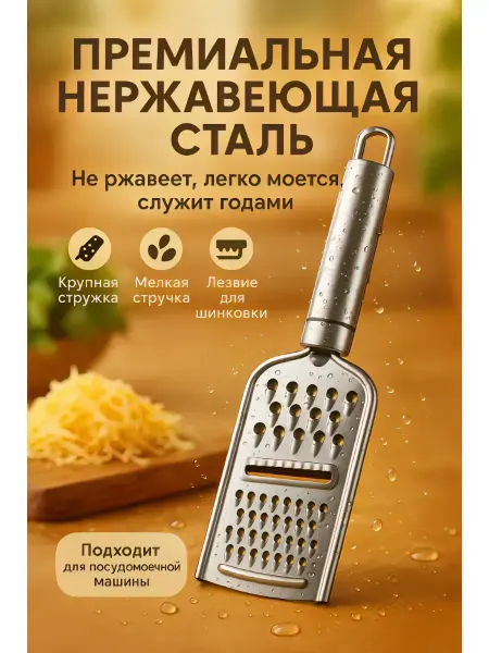Бонит Терка для сыра и чеснока ручная