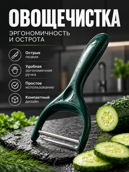 Картофелечистка и овощечистка ручная