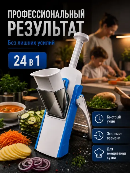 Овощерезка ручная многофункциональная