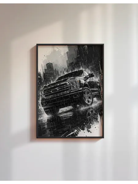Postersbase Постер автомобиль Ford F Series F 100F F-150 50x70