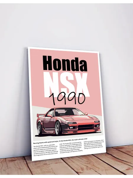 A.R.I Постер на стену Honda NSX 1990 A3 без рамки