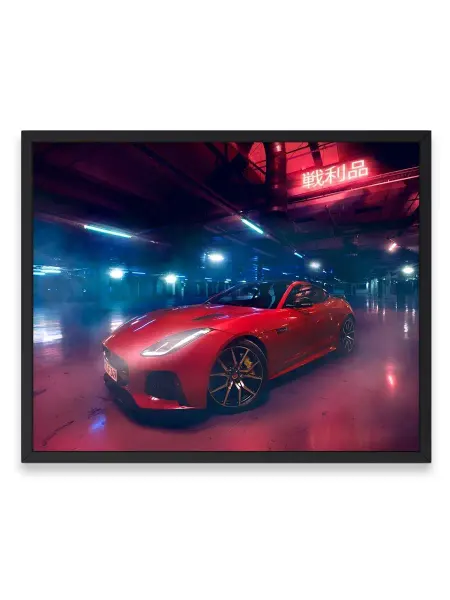 О! Мой Постер Постер, Ягуар jaguar f type 40х50