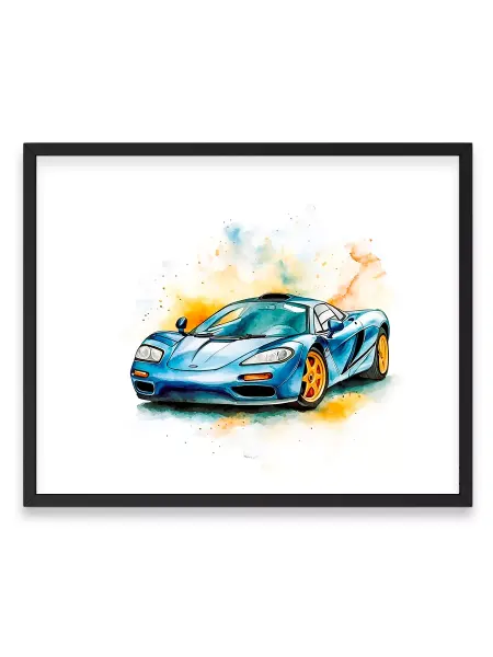 О! Мой Постер Постер, Ретро автомобиль McLaren F1