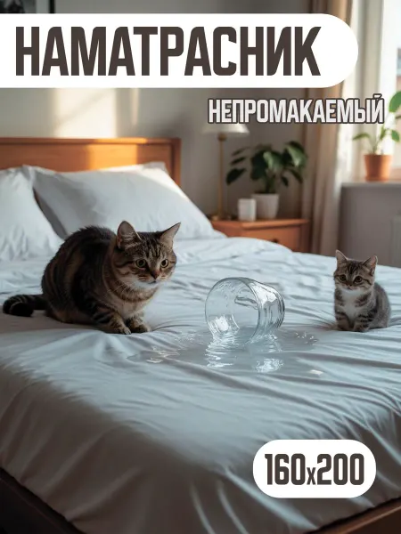 Элит-мебель Наматрасник непромокаемый 160х200