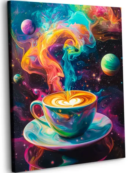 Art on Canvas Космический аромат Картина по номерам на холсте 40х50 см