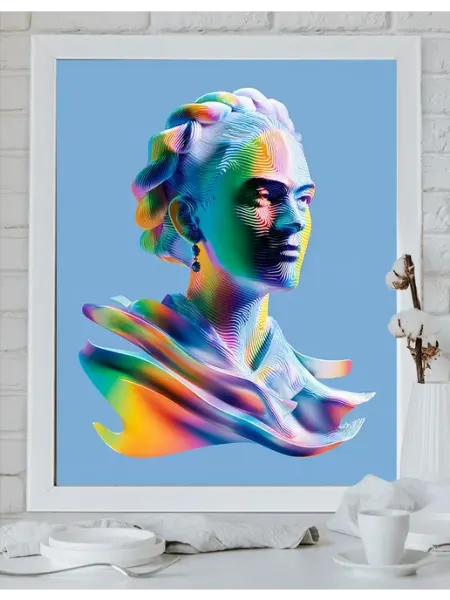 Art on Canvas Голография Картина по номерам на холсте 40х50 см