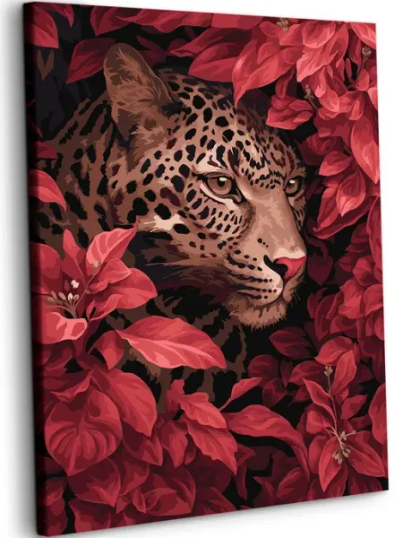 Art on Canvas Хищник Картина по номерам на холсте 40х50 см