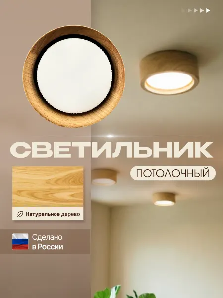WOLED Светильник потолочный накладной GX53