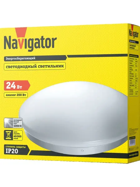 Navigator Накладной светильник