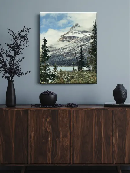 Postermarket Картина 40х50 см на холсте "Горное озеро"